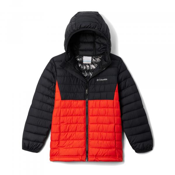 Kurtka puchowa dziecięca Columbia Powder Lite II Hooded