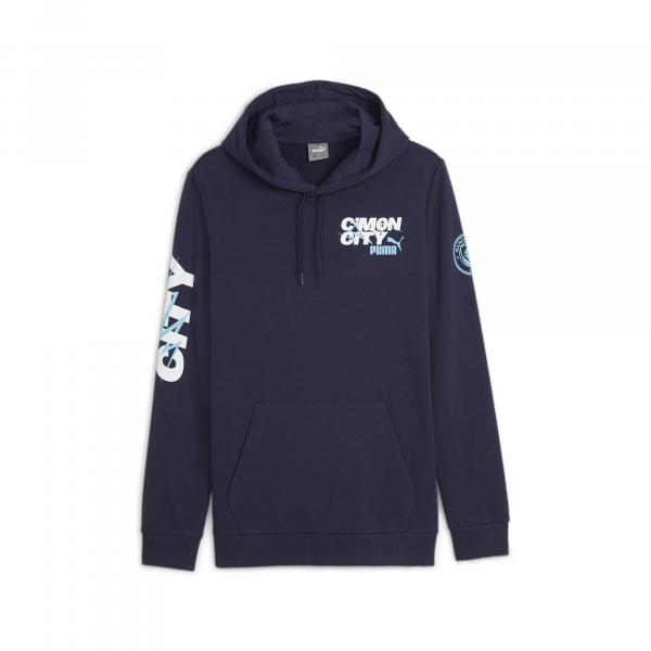 Bluza z kapturem Puma Mcfc Ftblicons Hoody, Mężczyźni