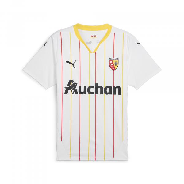 Męska koszulka RC Lens 24/25 PUMA White Pelé Yellow