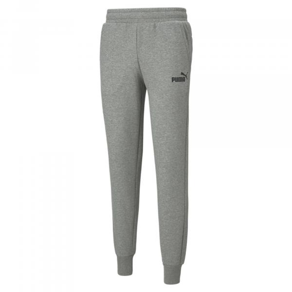 Męskie spodnie dresowe z logo Essentials PUMA Medium Gray Heather