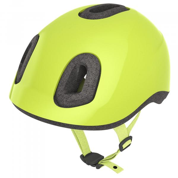 Kask rowerowy dla malucha Btwin 500 Fluo