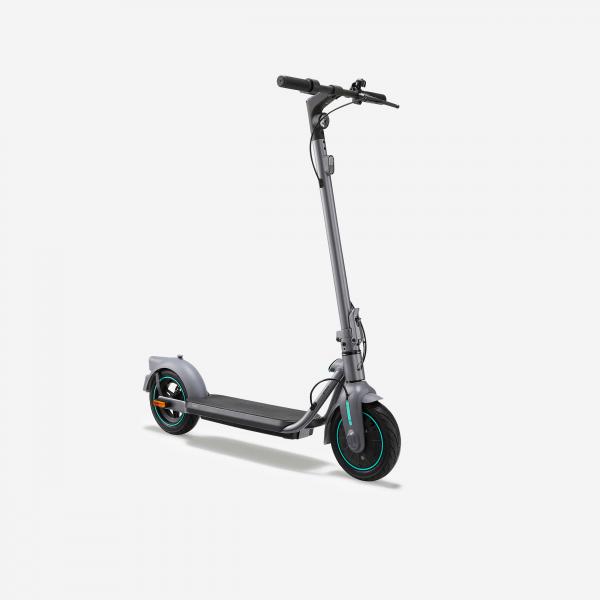 Hulajnoga elektryczna Decathlon SD500E szaro-zielona