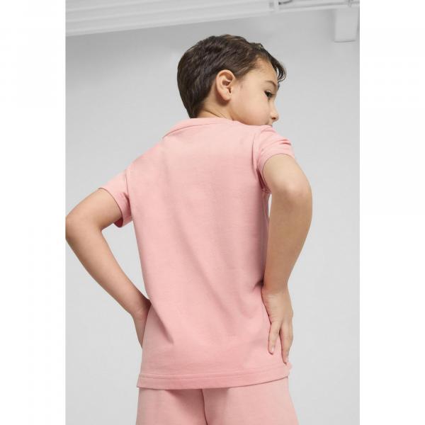 Dziecięca koszulka ESS z logo No. 1 PUMA Pink Fruit