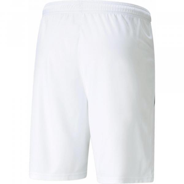 Męskie szorty piłkarskie teamLIGA PUMA White Black