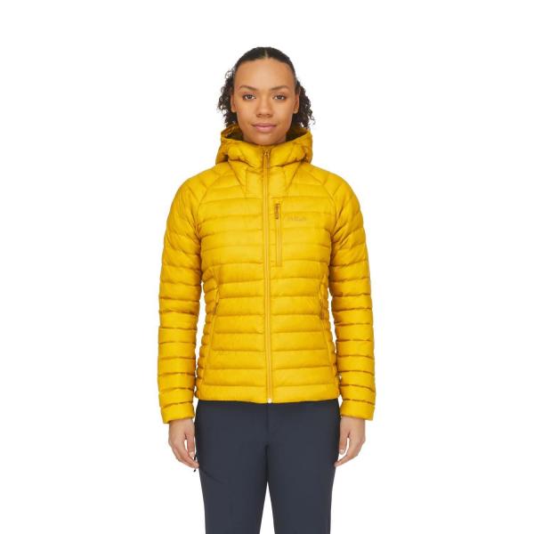 Kurtka puchowa damska Rab Microlight Alpine Jacket z kapturem