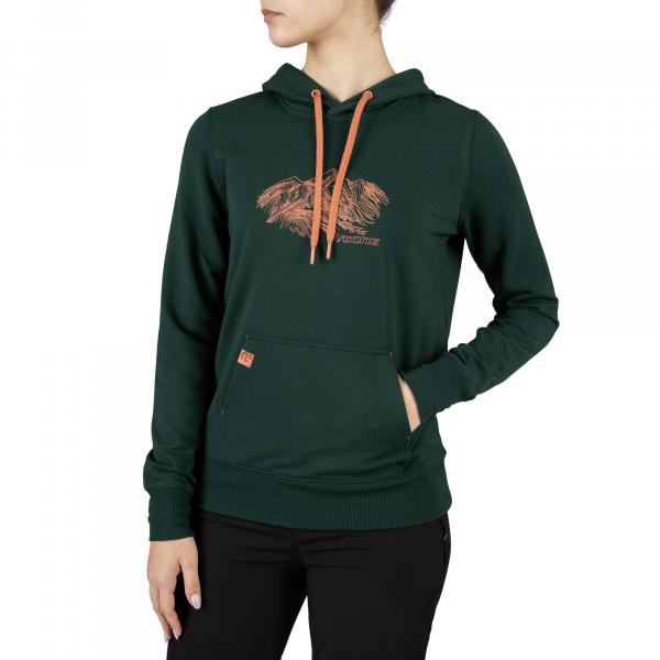 Bluza z kapturem damska Viking Bamboo Panaka Hoodie Lady