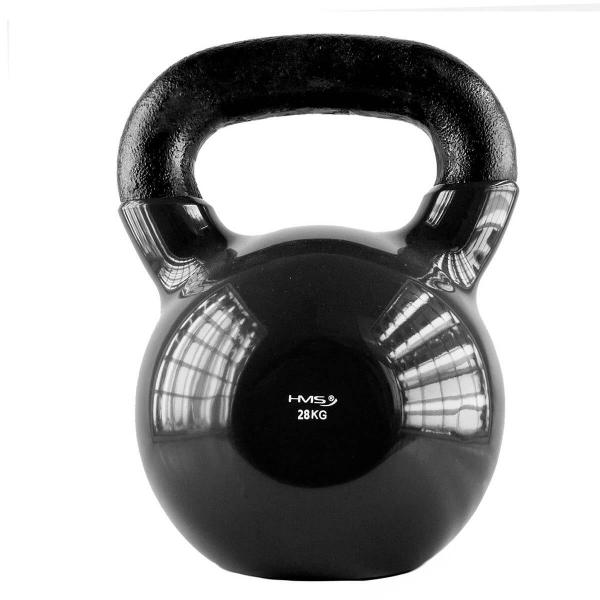 Kettlebell żeliwny pokryty winylem KNV HMS