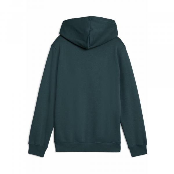 Młodzieżowa polarowa bluza z kapturem ESS z logo No. 1 PUMA Green Terrain