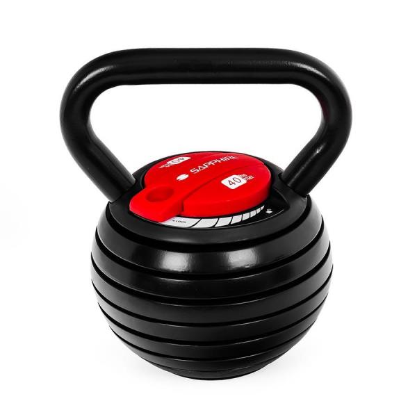 Kettlebell regulowany Sapphire SG-1018 3,5-18 kg