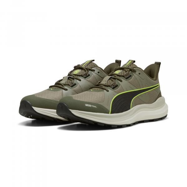 Buty do biegania w terenie Reflect Lite PUMA Loden Green Velvet Moss Brown