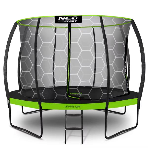 Trampolina Neo-Sport 374 cm / 12 ft z siatką wewnętrzną