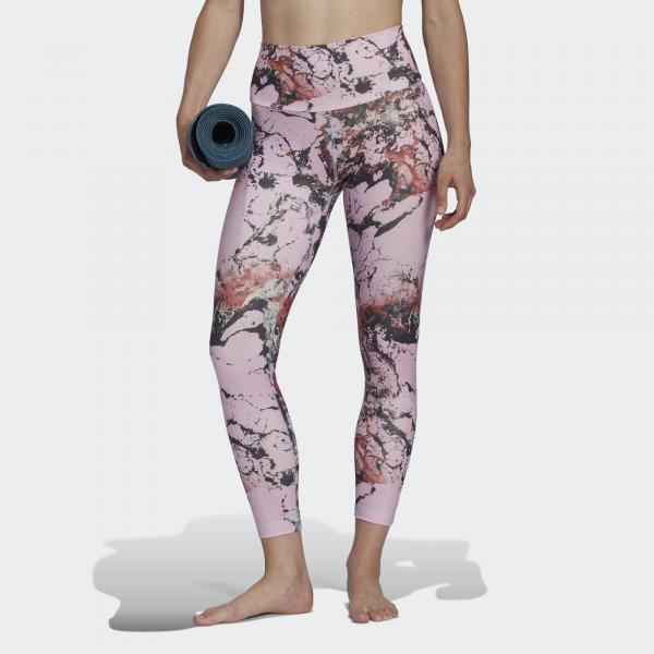 Damskie legginsy z nadrukiem do jogi adidas Essentials