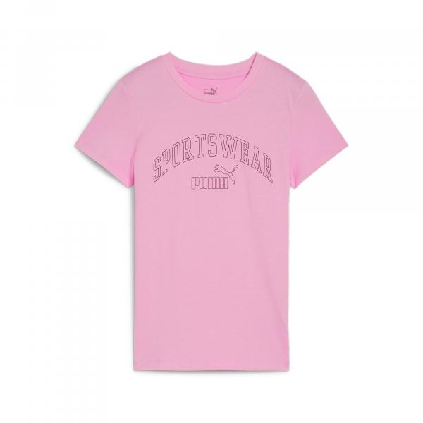Damska koszulka ESS+ LOGO LAB PUMA Mauved Out Pink