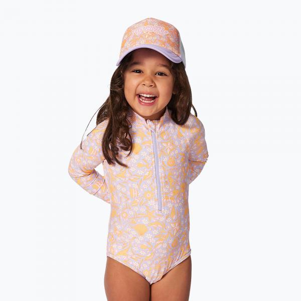 Strój kąpielowy jednoczęściowy dziecięcy Rip Curl Rainbow Tide Surfsuit