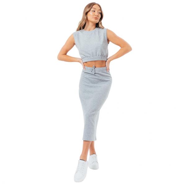 Spódnica sportowa damska Justhype Sweat Midi Skirt Loungewear Set