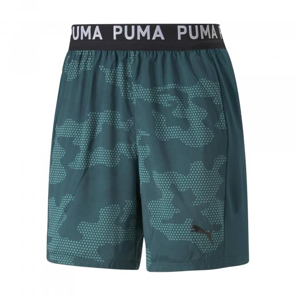 Spodenki fitness męskie PUMA Train Off Season AOP Woven 7\