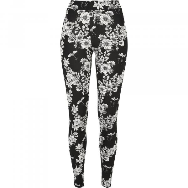 Damskie Legginsy W Delikatne Kwiaty
