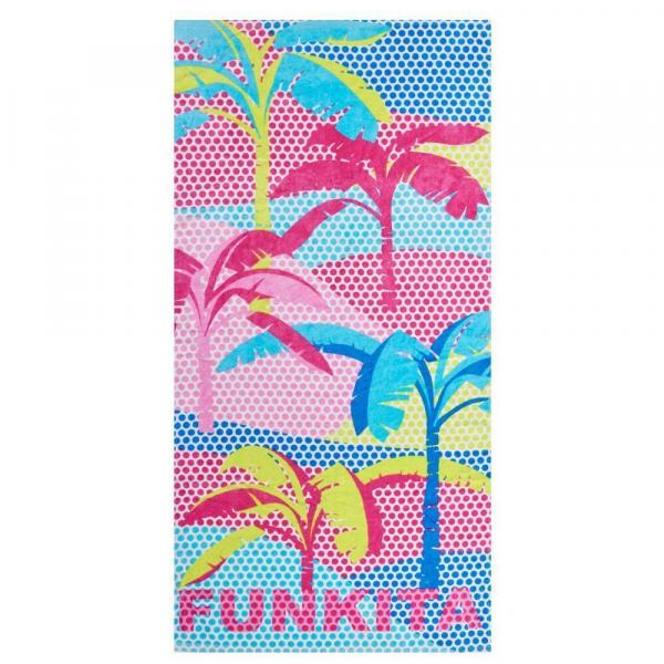 Ręcznik bawełniany na basen plażę Funkita Cotton Poka Palm