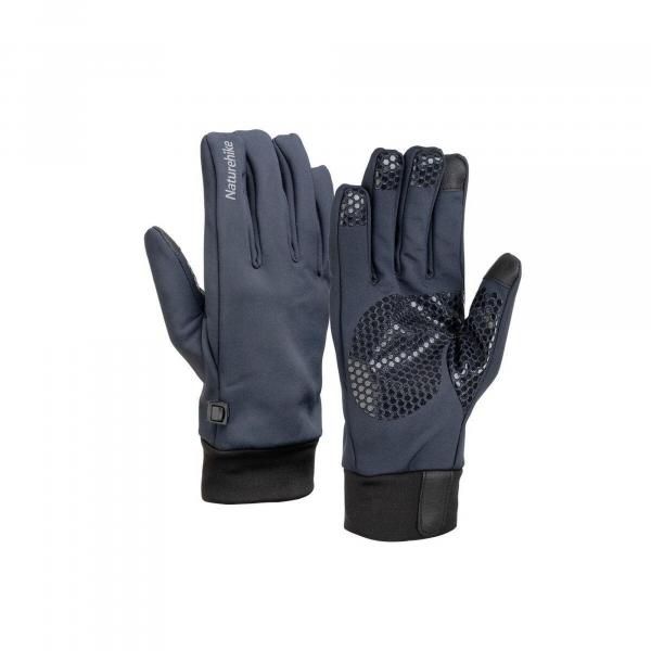 Rękawice Naturehike Softshell NH19S005-T-BLUE M