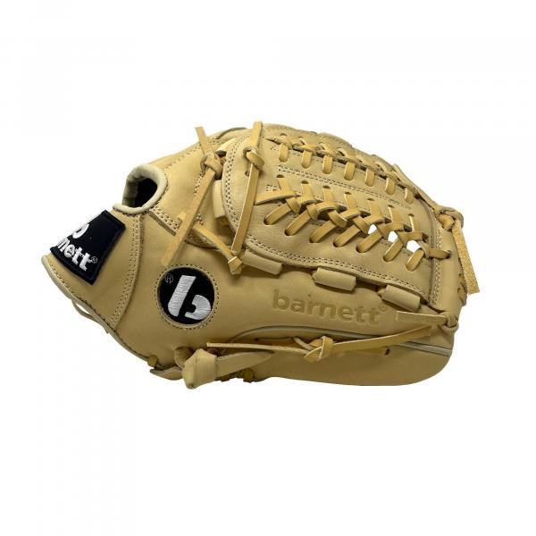 Rękawice baseballowe skórzane FL-120 RH beżowe, leworęczne