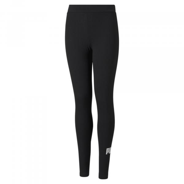 Legginsy dla dzieci Puma ESS Logo Leggings czarne