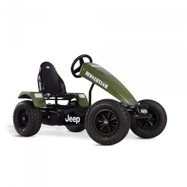 Gokart z regulowanym siedzeniem Jeep Revolution XL BFR BERG