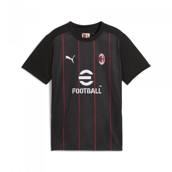 Młodzieżowa koszulka przedmeczowa AC Milan PUMA Black For All Time Red