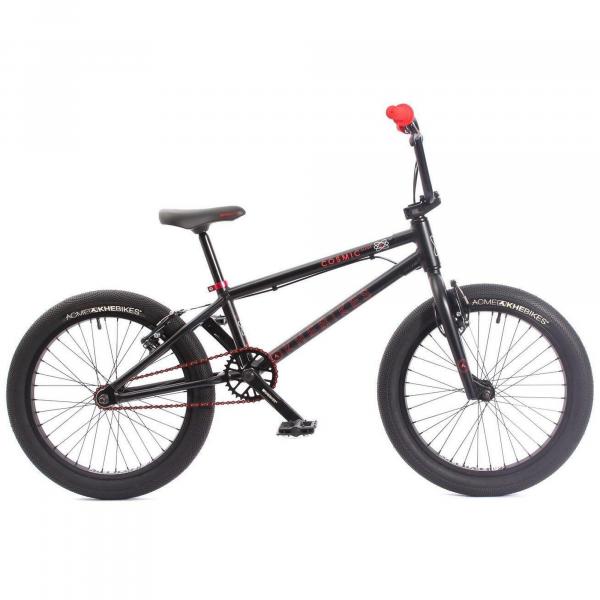 Rower BMX dziecięcy aluminiowy COSMIC AL czarny 20 cali 10,6 kg