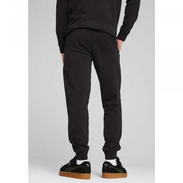 Męskie spodnie dresowe Essentials z logo No. 1 PUMA Black