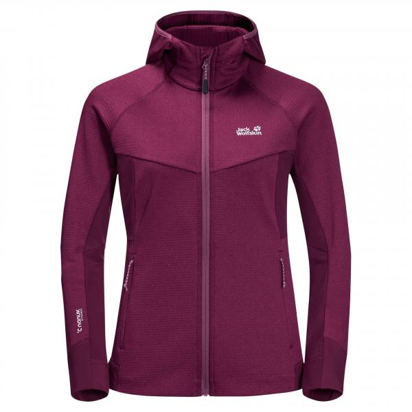 Bluza polarowa damska Jack Wolfskin Hydro Grid Fleece