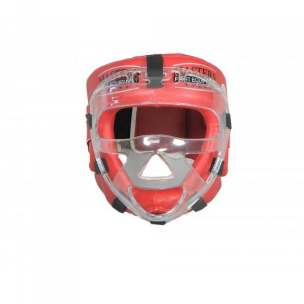 Kask bokserski z maską Masters Fight Equipment Ksspu-m (Wako Approved)