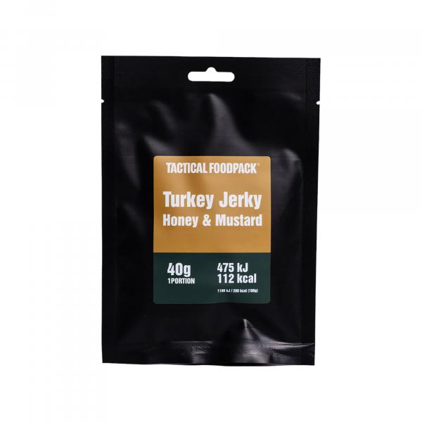 Suszony indyk Tactical Foodpack Turkey Jerky Honey Mustard 40 g