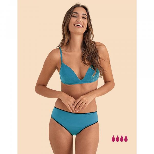 Kostium kąpielowy bikini menstruacyjny Céline