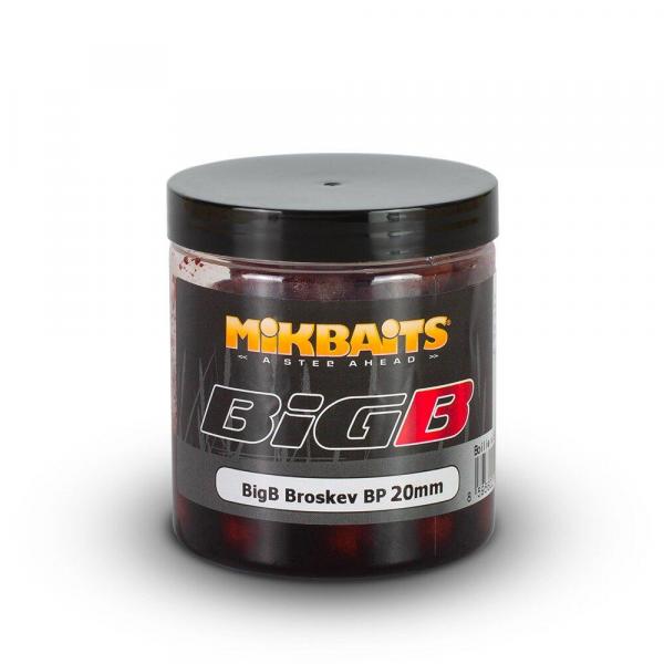 Kulki Haczykowe W Dipie Mikbaits Big 250Ml - Bigb Brzoskwinia-Czarny Pieprz 20Mm