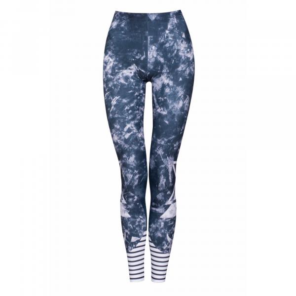 Legginsy sportowe damskie DEEP TRIP Carbon