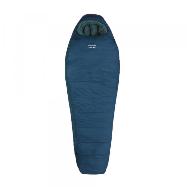 Śpiwór turystyczny puchowy Pinguin LAVA 350 blue prawy