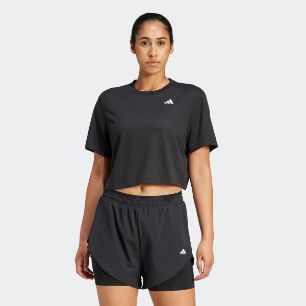 Koszulka fitness damska ADIDAS krótki rękaw
