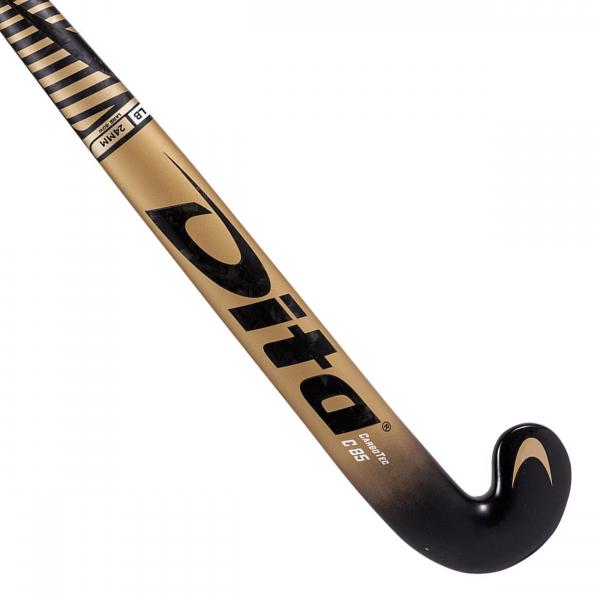 Kij do hokeja na trawie low bow Dita Carbotec C85 LB 85% carbonu