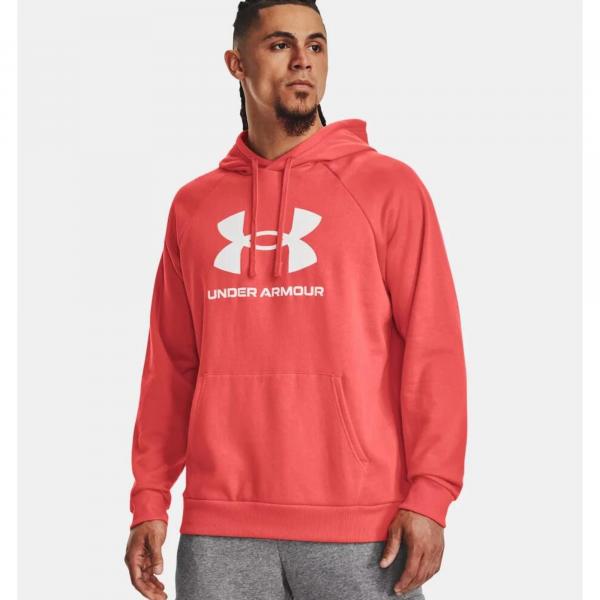 Bluza fitness męska UNDER ARMOUR Rival Fleece Logo Hoodie z kapturem