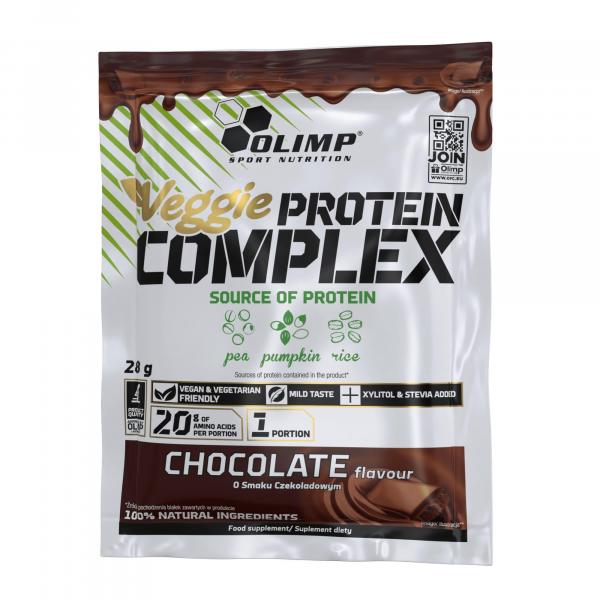 Białko wegetariańskie Olimp Veggie Protein Complex - 28 g Czekolada