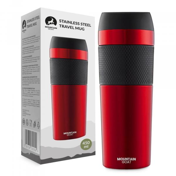 Kubek termiczny na kawę i herbatę TRAVEL MOUNTAIN GOAT 400 ml