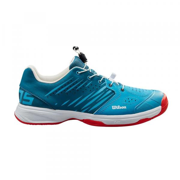 Buty dziecięce do tenisa Wilson Kaos 2.0 QL 38113 Niebieski