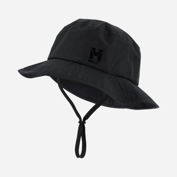 Kapelusz turystyczny Millet Rainproof Hat Czarny wodoodporny