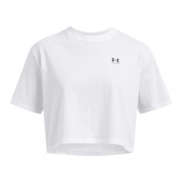 Koszulka damska Under Armour Boxy Crop Logo