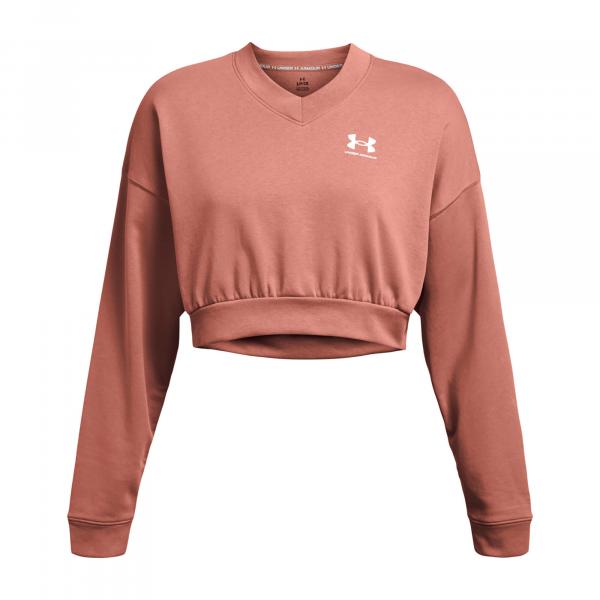 Bluza treningowa damska Under Armour Rival Terry Os Crop Crew