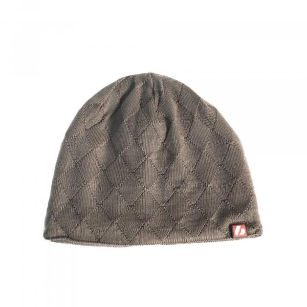 Czapka Beanie na zimę ANTON szara