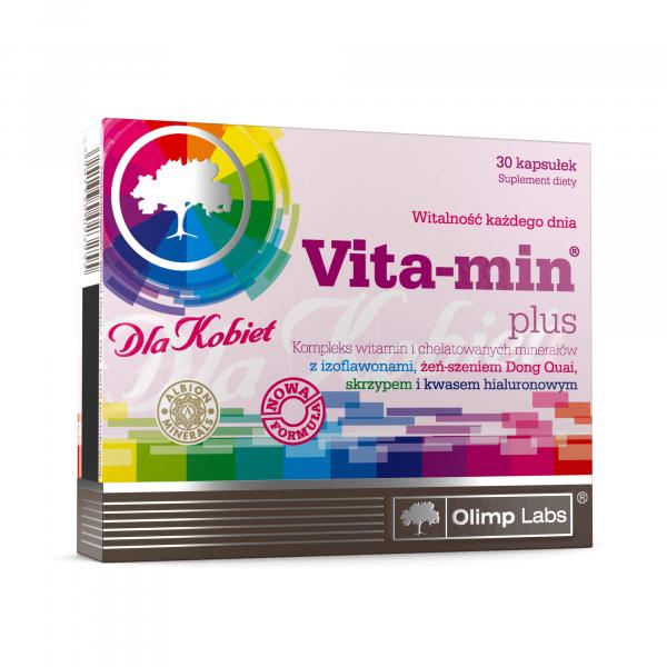 Witaminy Olimp Vita-min Plus® dla Kobiet - 30 Kapsułek