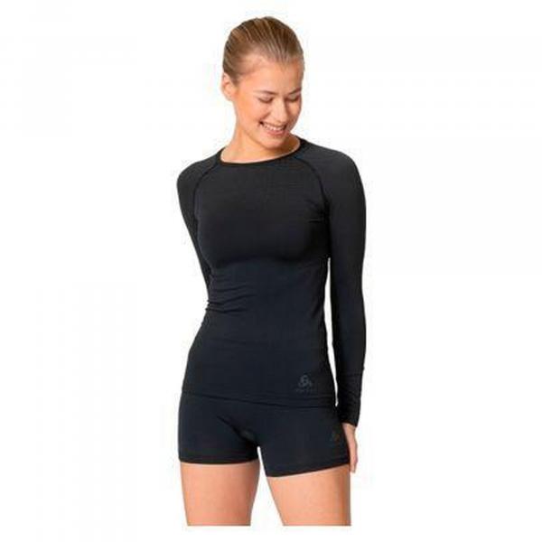 Bluza termoaktywna damska Odlo Performance Light Eco BL Top Crew Neck LS