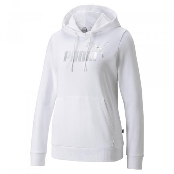 Bluza Sportowa Z Kapturem Puma Ess+ Metallic Logo