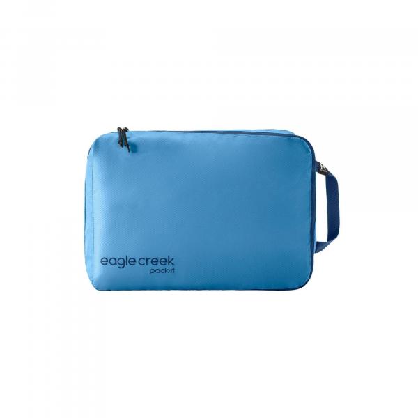 Organizer podróżny Eagle Creek Pack-It Isolate Clean/Dirty Cube M - blue dawn